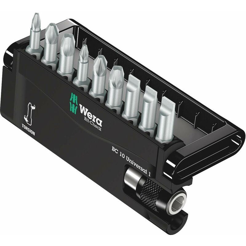 foto del prodotto wera, bit check 10 universal 1, 10 pezzi