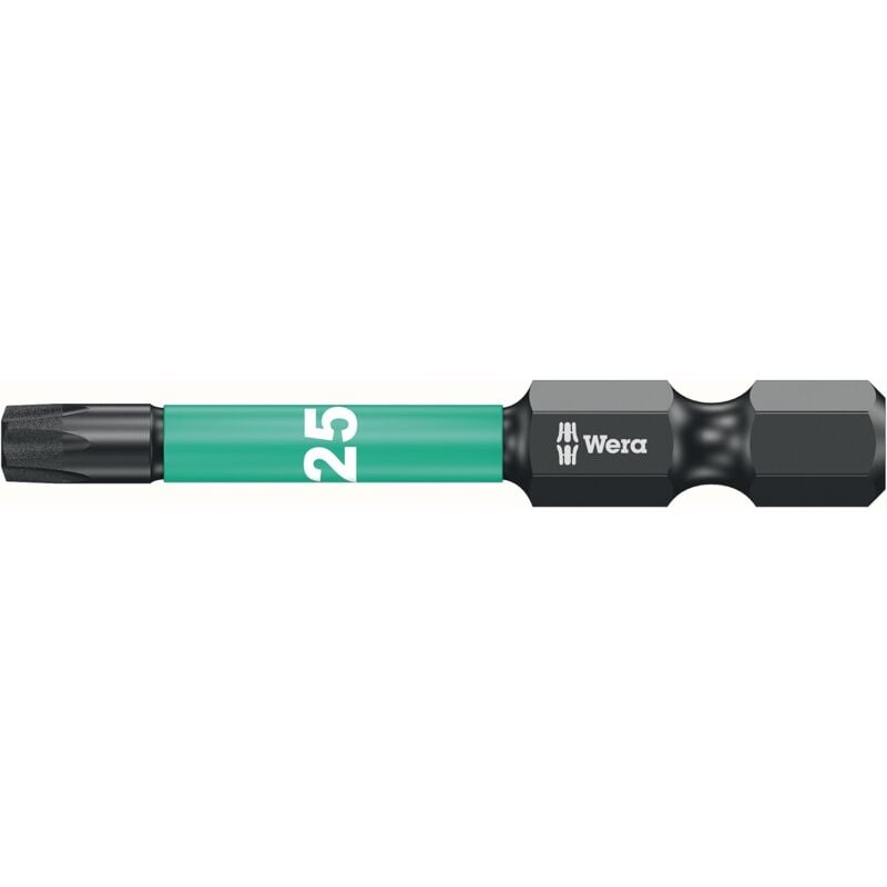 foto del prodotto wera bit impaktor 1 4 din 3126 e6.3 t25x50mm 5er pacchetto .