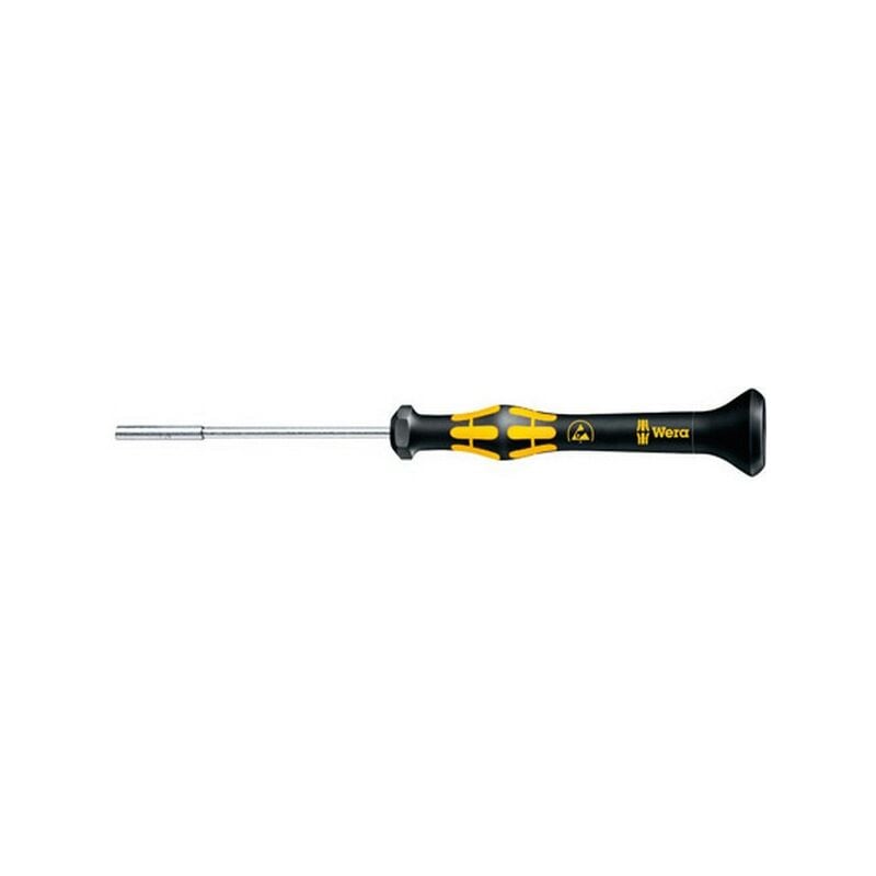 foto del prodotto wera cacciavite elettronico presa esd 6 lati, costa s appartamento 5.0 mm di lunghezza. la lama 60 mm, lunghezza totale 157 millimetri