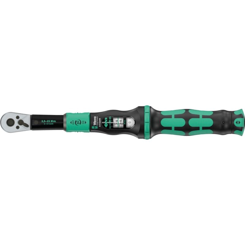 foto del prodotto wera click torque lock a 5 chiave dinamometrica, regolabile, torque lock fu