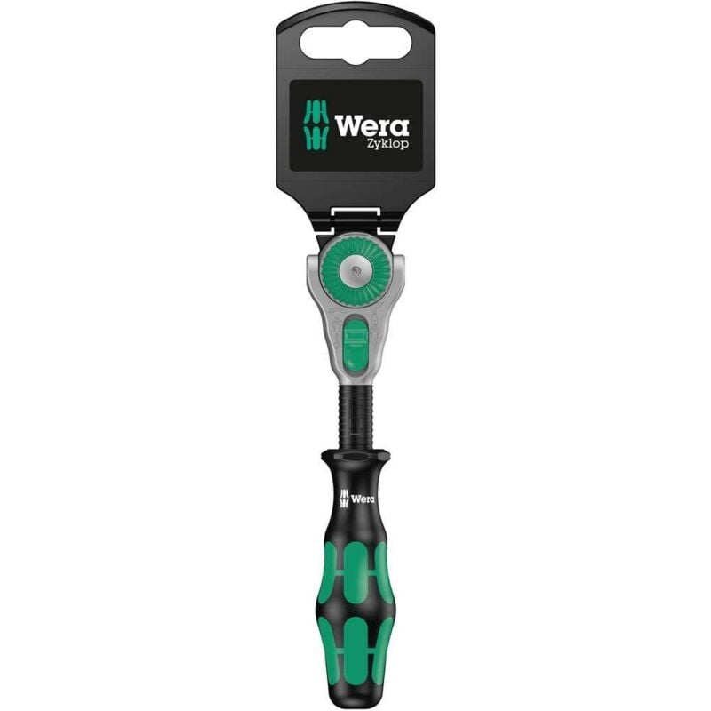 foto del prodotto wera - cricchetto con levetta d'inversione 1/4 (6.3 mm) 152 mm 8000 a 05073260001