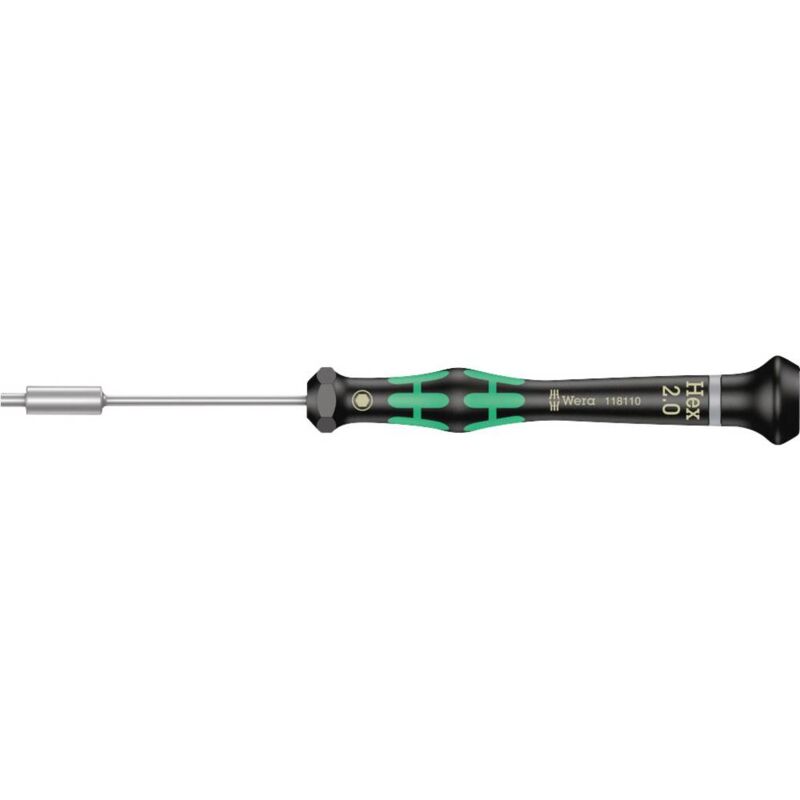 foto del prodotto wera elettronica e meccanica di precisione cacciavite a esagono esterno 2069 dimensione chiave metrica 2 mm
