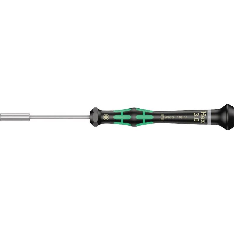 foto del prodotto wera elettronica e meccanica di precisione cacciavite a esagono esterno 2069 dimensione chiave metrica 3 mm