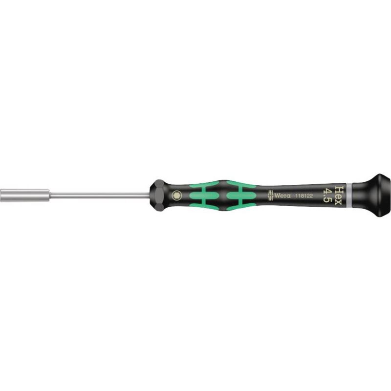 foto del prodotto wera elettronica e meccanica di precisione cacciavite a esagono esterno 2069 dimensione chiave metrica 4.5 mm