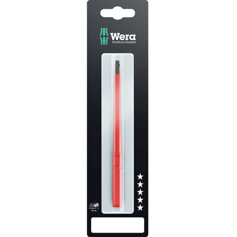 foto del prodotto wera kk 67 i torx elettricisti, elettronica e meccanica di precisione, vde, officina e meccanica torx lama intercambia
