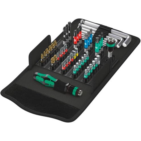 foto del prodotto wera kraftform kompakt 100 set utensili 52 pz.