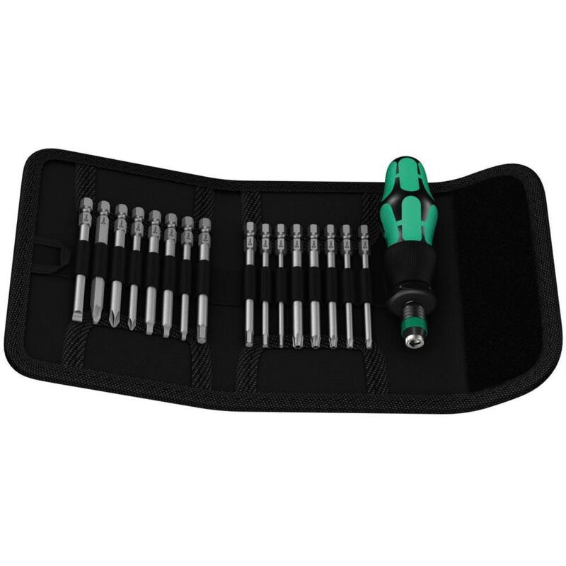 foto del prodotto wera kraftform kompakt 60, imperial, 17 pezzi