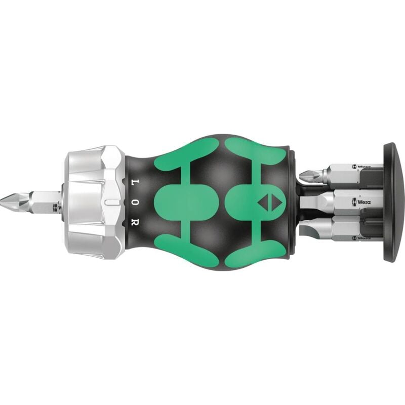 foto del prodotto wera kraftform kompakt stubby magazin ra 4 cacciavite porta inserti