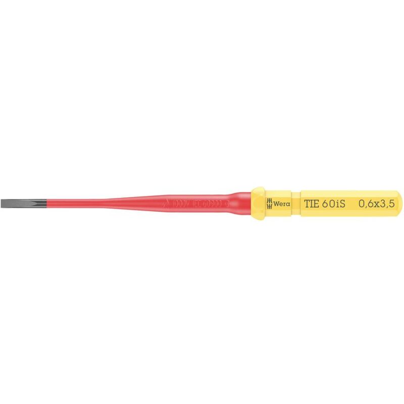 foto del prodotto wera kraftform kompakt vde 60 is 0,6 x 3,5 x 157 mm tie elettricisti taglio lama intercambiabile per giraviti 3.5 mm