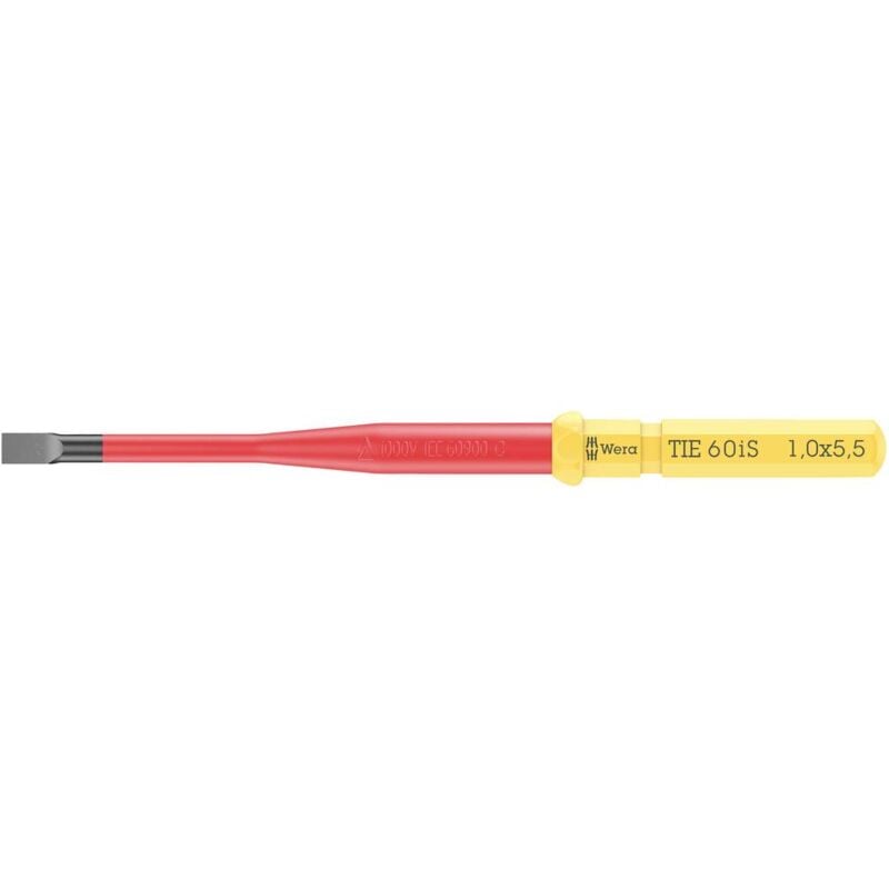 foto del prodotto wera kraftform kompakt vde 60 is 1,0 x 5,5 x 157 mm tie elettricisti taglio lama intercambiabile per giraviti 5.5 mm