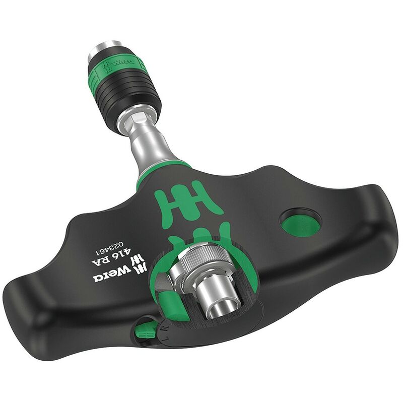foto del prodotto wera porta inserti funzione cricchetto e cambio rapido 416 ra quergriff rapidaptor