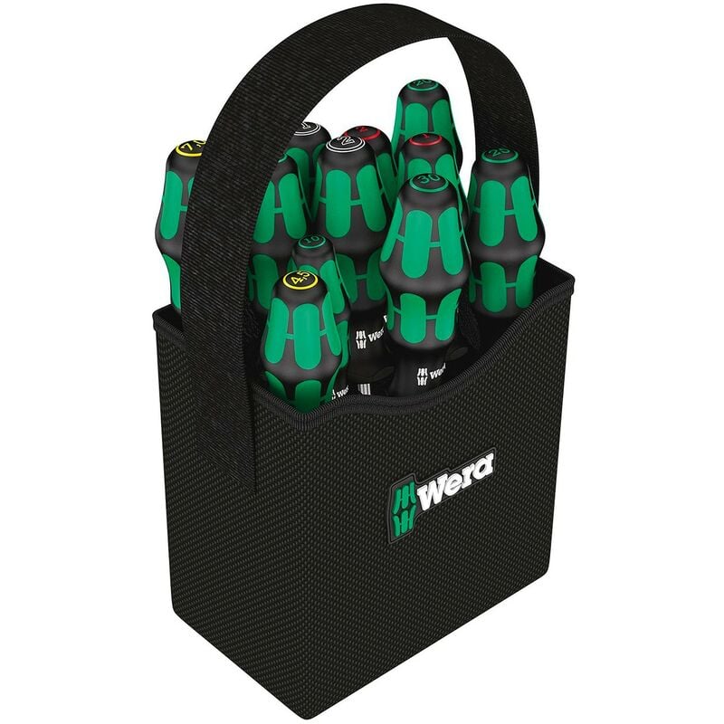 foto del prodotto wera set di 11 cacciaviti kraftform plus kraftform 2go 300