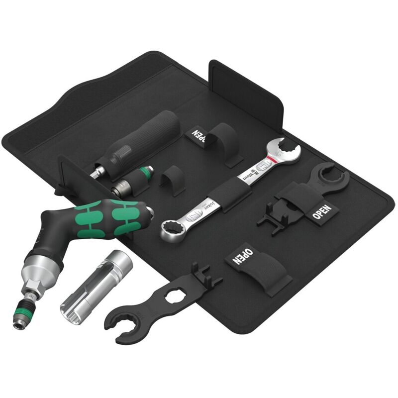 foto del prodotto wera set utensili per montaggio fotovoltaico 9524 7 pezzi 