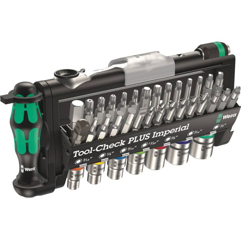 foto del prodotto wera tool check plus imperial 05056491001 kit inserti 39 parti