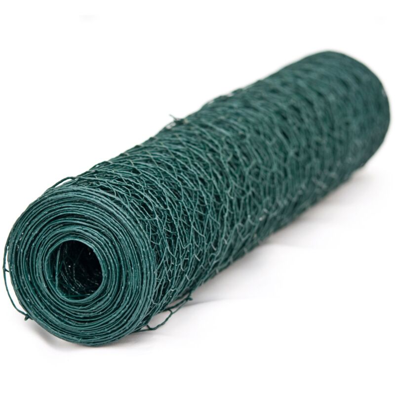 foto del prodotto werka pro griglia plastificata a maglie esagonali di 13 mm 0,5 x 2,5m
