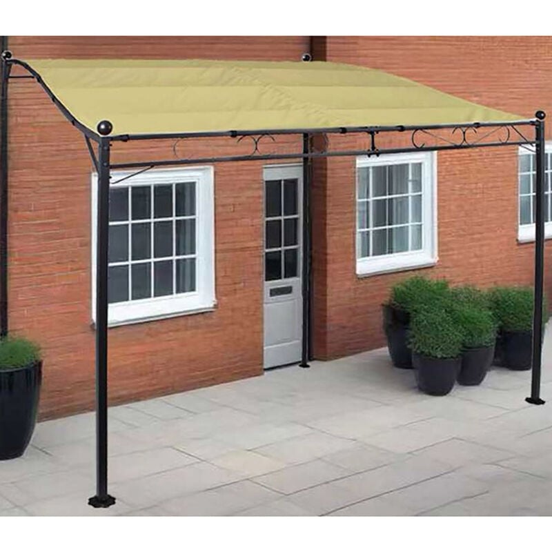 foto del prodotto werka pro pergola in acciaio epossidico 3 x 2,5 m