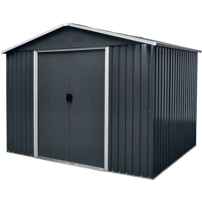 foto del prodotto werka pro rifugio da giardino in metallo 6,6m2 2,38 x 2,79 x h1,99m