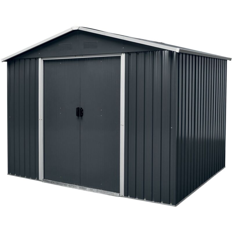 foto del prodotto werka pro rifugio da giardino in metallo 7,8m2 2,81 x 2,79 x h1,99m