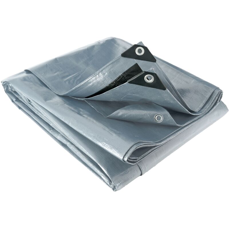 foto del prodotto werka pro telo multifunzione grigio e nero 200 g m2 6 x 10 m