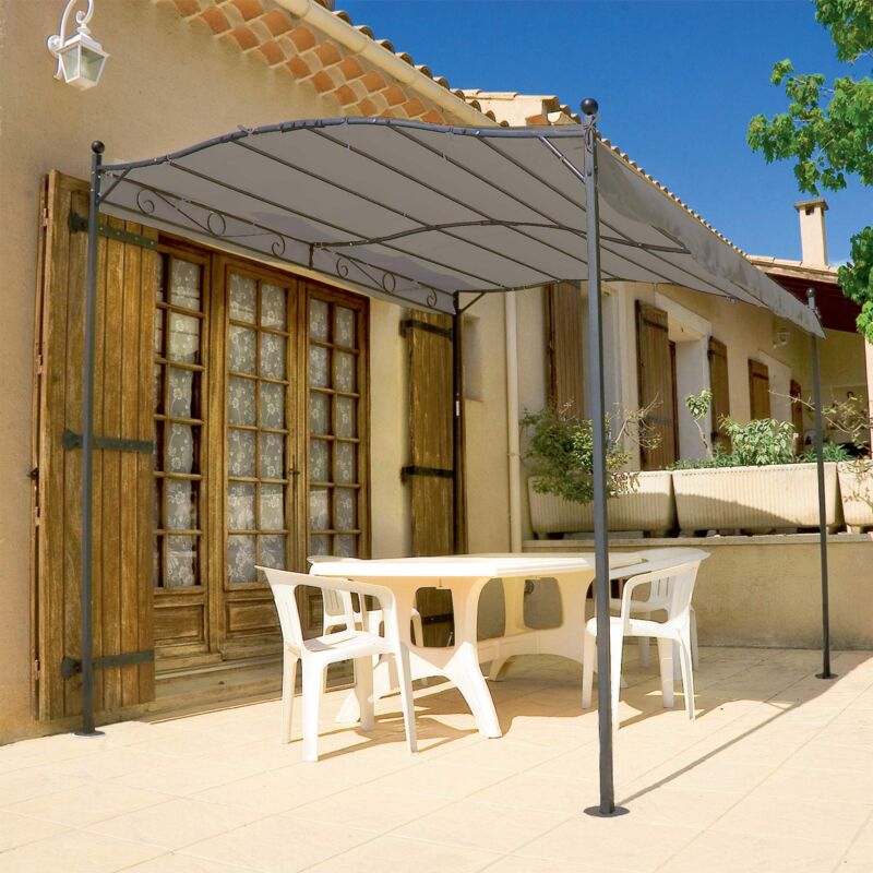 foto del prodotto werka pro telo ombreggiante taupe 3 x 2,5 m