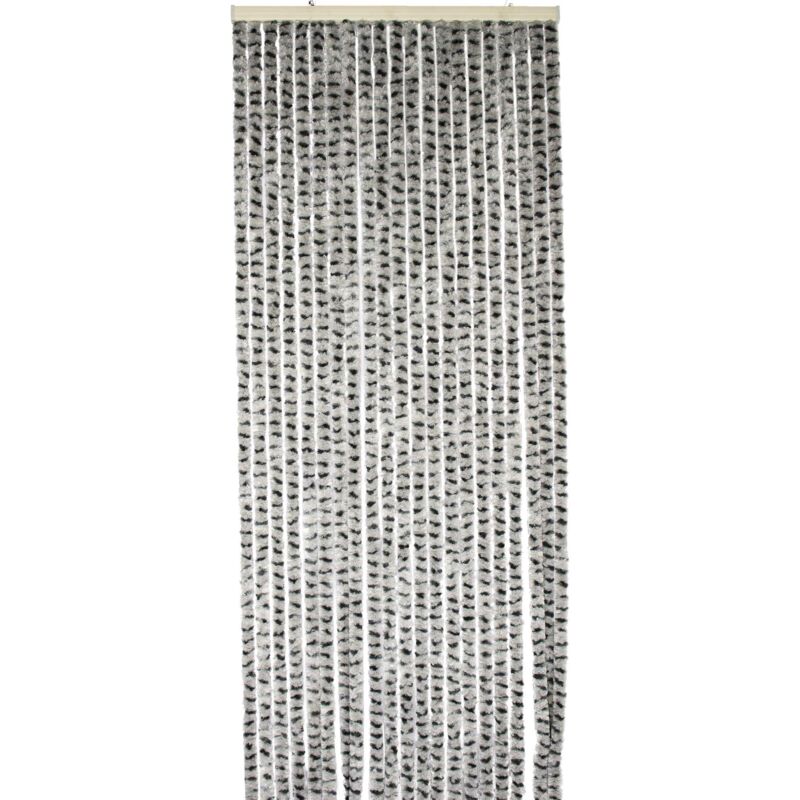 foto del prodotto werka pro tenda a catenella grigio chiaro e antracite 90 x 220 cm
