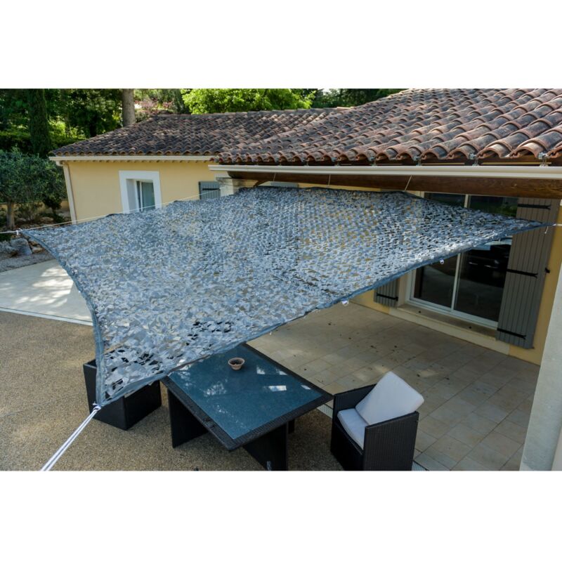 foto del prodotto werka pro tenda da sole traforata grigia 120 g m23 x 3m