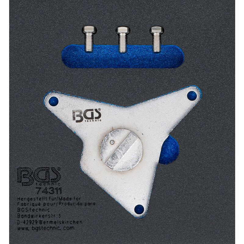 foto del prodotto werkstattwageneinlage 1 6 utensile per allineamento albero a camme per alfa romeo, fiat, lancia 1.4 l multiair turbo