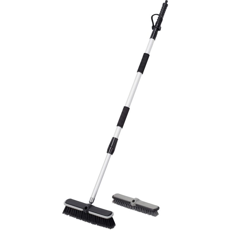 foto del prodotto werkzeyt 9865510 scopa per lavaggio con manico telescopico fino a 160 cm, pressione di esercizio 6 bar, adatta per sistema a incastro da 12,7 mm