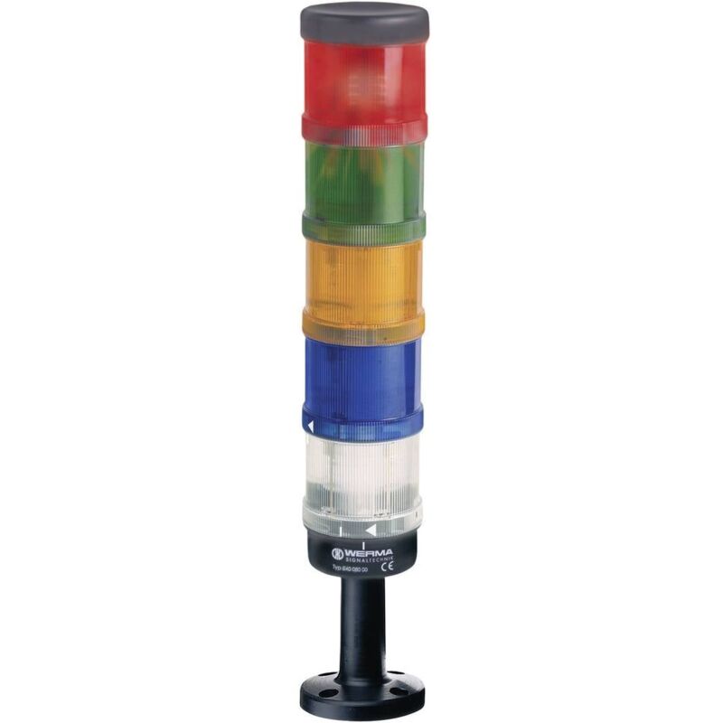 foto del prodotto werma signaltechnik segnalatore led kombisign 71 n a luce continua 24 v dc