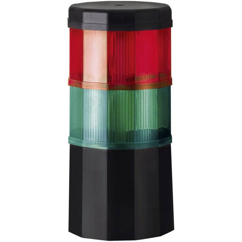 foto del prodotto werma signaltechnik torretta di segnalazione 696.019.75 kombisign 71 rosso, verde 1 pz.