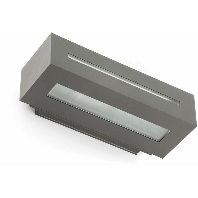 foto del prodotto west 1 lampada da parete grigio scuro 1 x e27 100w marca faro