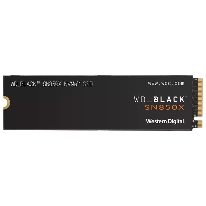foto del prodotto western di wd black sn850x nvme ssd wds200t2x0e 2tb interno m.2 2280 pcie 4.0 x4 nvme 