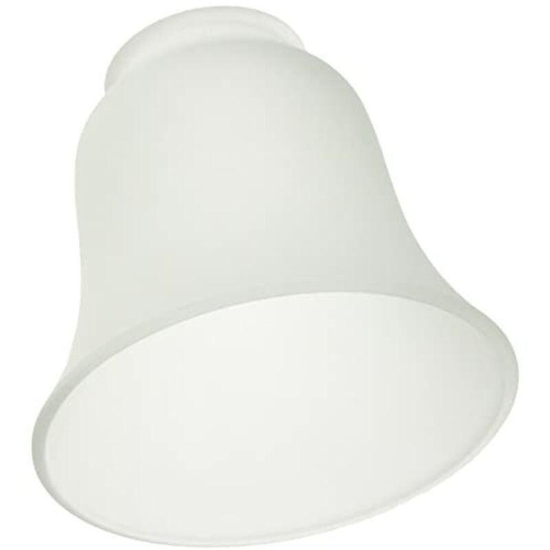 foto del prodotto westinghouse - 8703640 paralume frosted bell shade, vetro, bianco