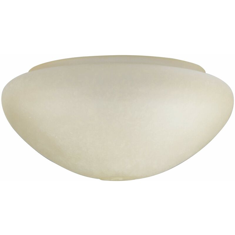 foto del prodotto westinghouse 8704740 paralume amber scavo mushroom shade, vetro, bianco
