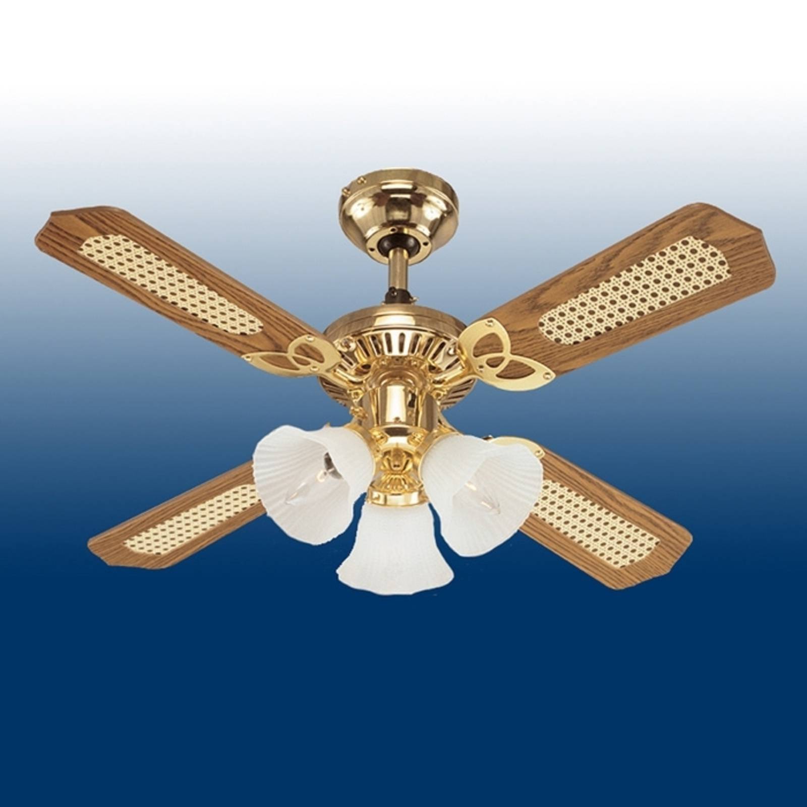 foto del prodotto westinghouse princess trio ventilatore legno 105cm