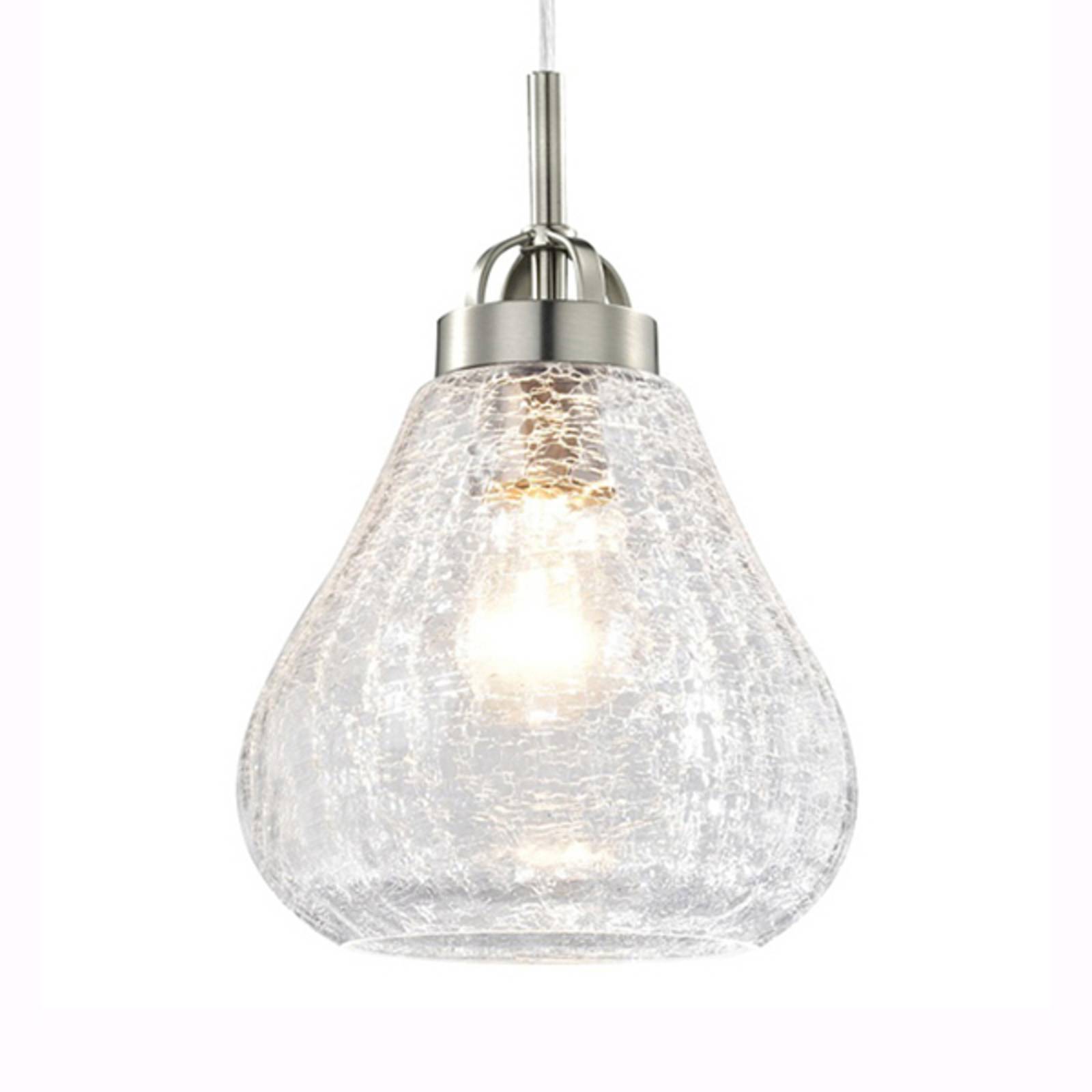 foto del prodotto westinghouse sospensione 6309140, look vetro crepe