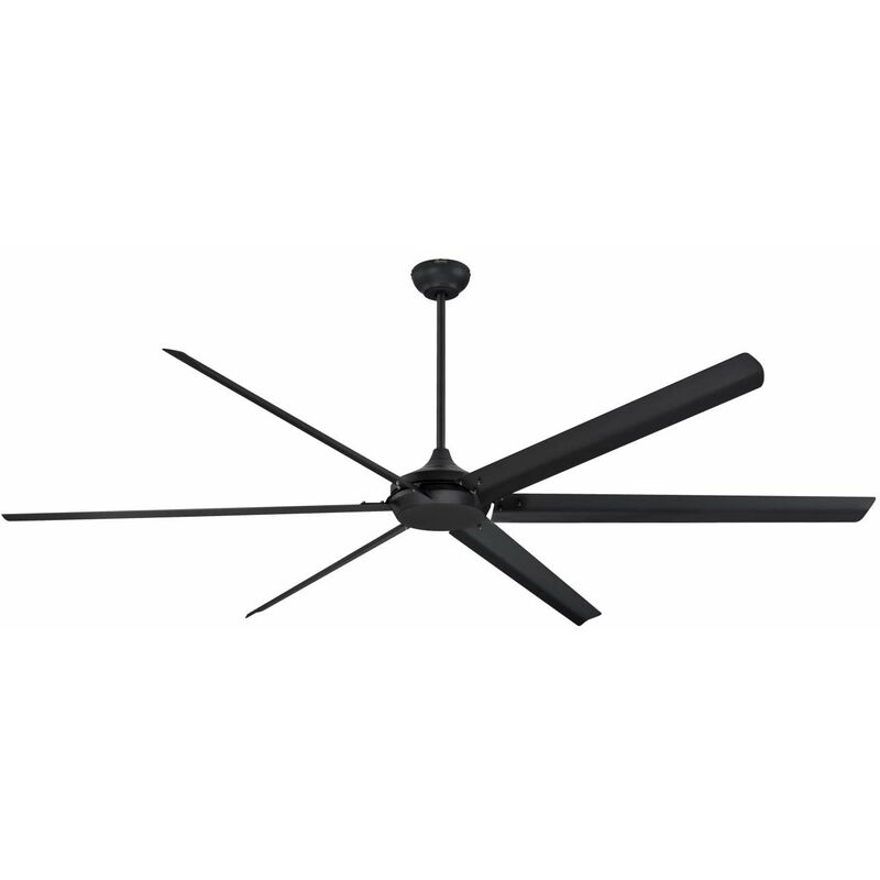 foto del prodotto westinghouse ventilatori da soffitto per interni in nero opaco da 254 cm lighting widespan con telecomando e motore dc