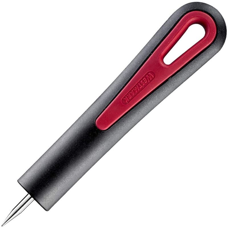 foto del prodotto westmark punteruolo apriscatole, lunghezza 14 cm, acciaio inox plastica, gallant, nero rosso, 291022e1