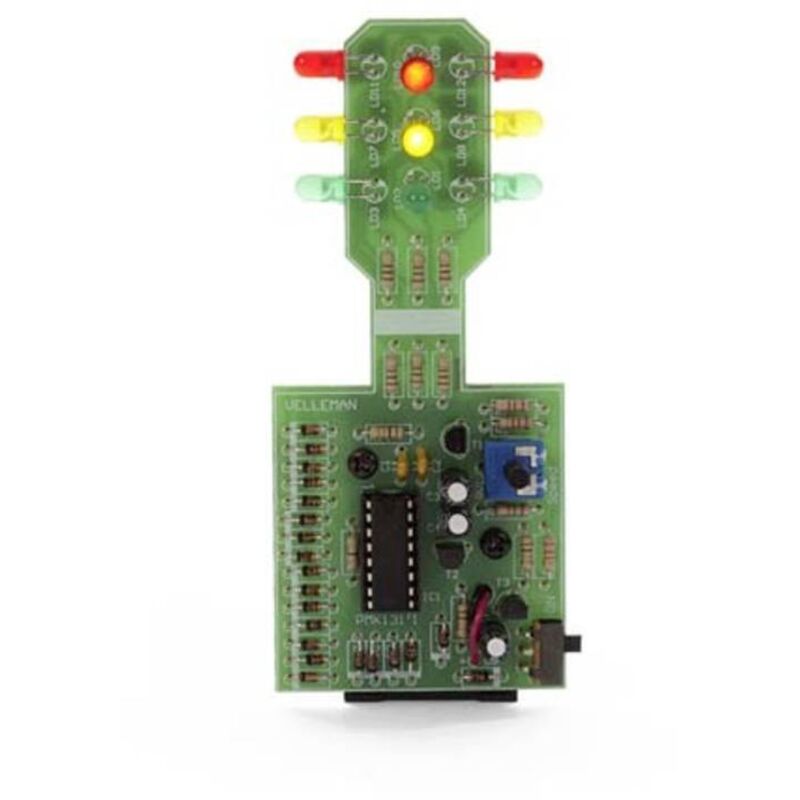foto del prodotto whadda wsl131 kit di montaggio a led semaforo