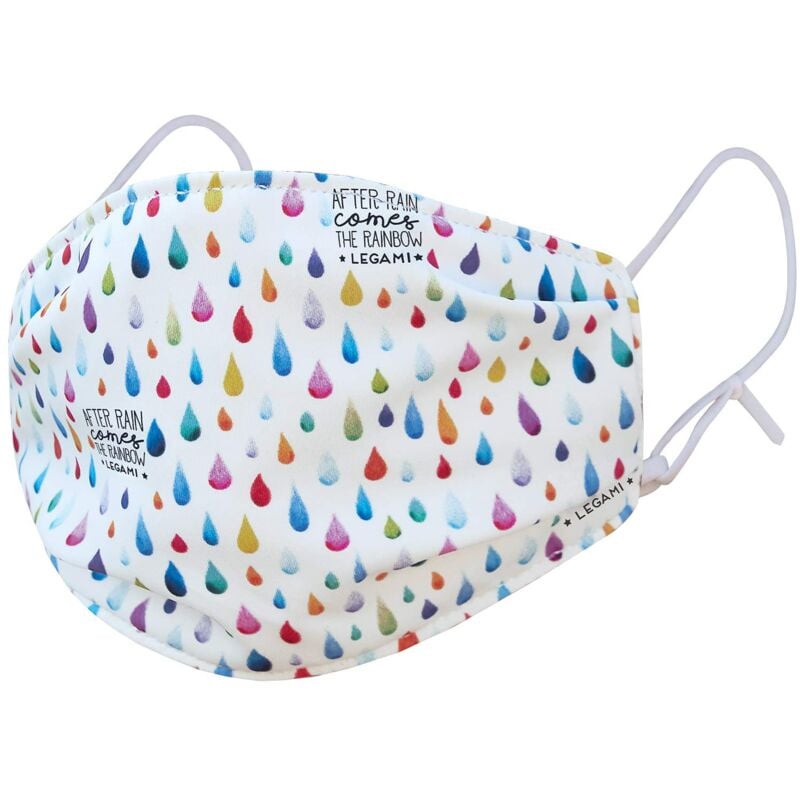foto del prodotto what a mask kids mascherina in tessuto per bambini, after rain legami