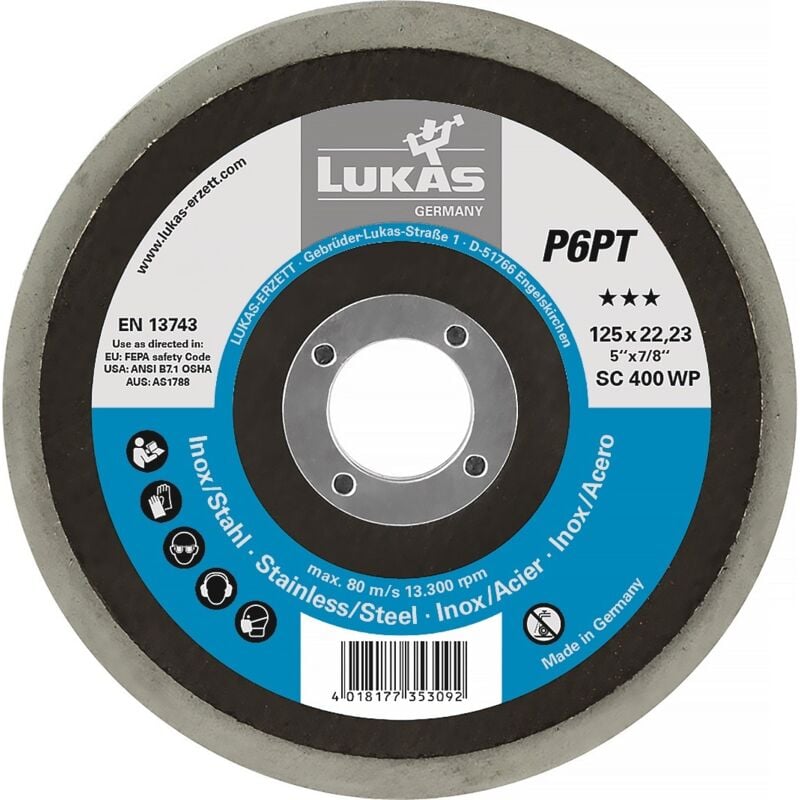 foto del prodotto wheel p6pt 125 millimetri di media sc400 obliqua