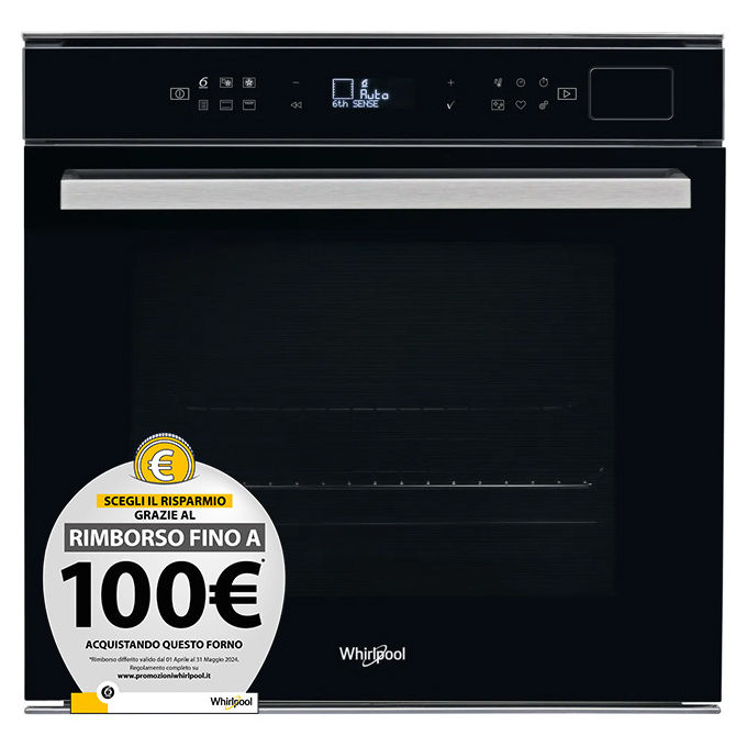 foto del prodotto whi forno a vapore akzms 8680 bl