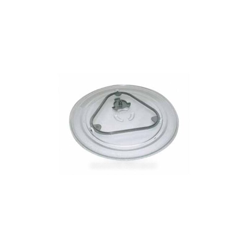 foto del prodotto whirlpool 360 mm turnabile in vetro per microonde 481946678348