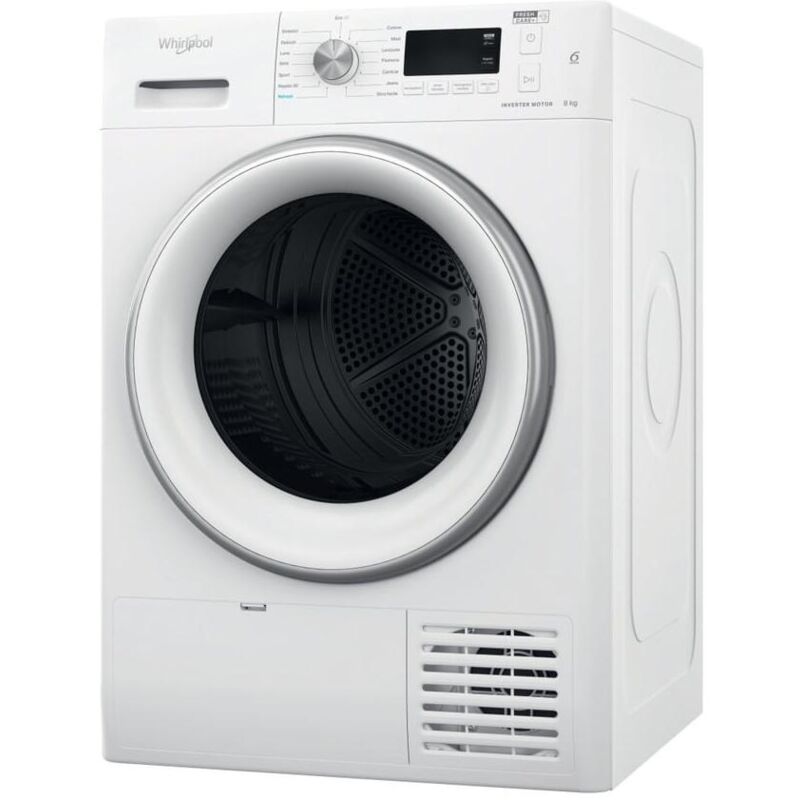 foto del prodotto whirlpool asciugatrice fft m11 8x3ws it libera installazione caricamento frontale 8 kg classe a bianco