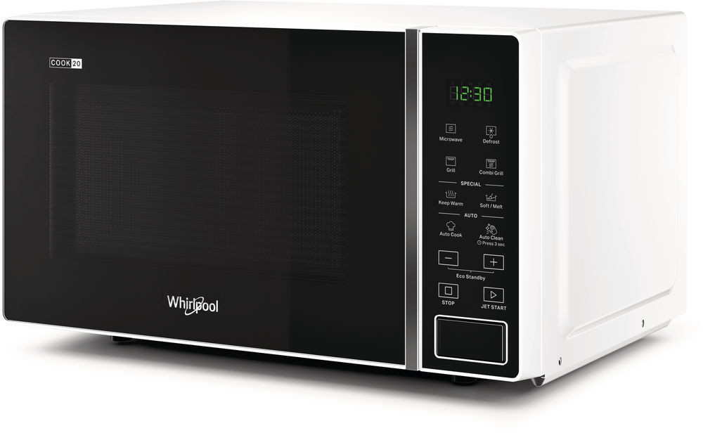 foto del prodotto whirlpool cook20 microonde a libera installazione mwp 203 w