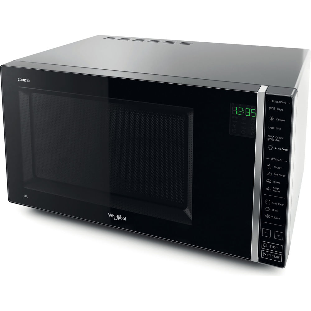 foto del prodotto whirlpool cook30 microonde a libera installazione mwp 303 sb