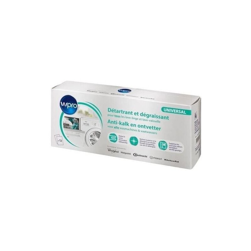 foto del prodotto whirlpool - disincrostante/sgrassante 12 sacchetti - lavatrice - wpro - 2950048015250583243