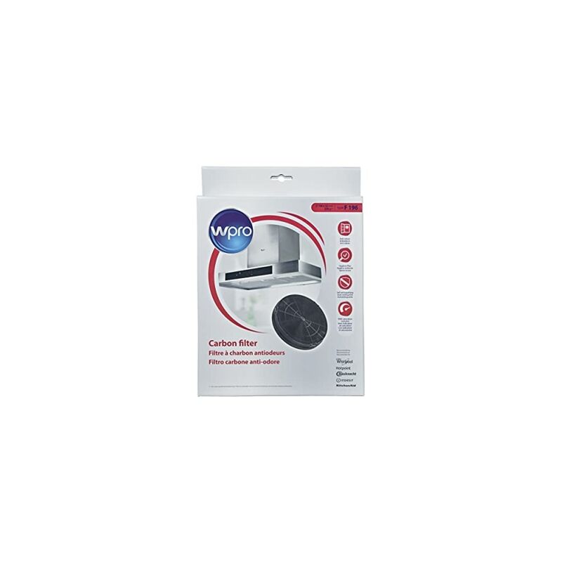 foto del prodotto whirlpool filtro a carbone rotondo tipo 196 al pezzo cappa aspirante 510538015250041712