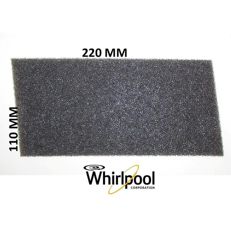 foto del prodotto whirlpool filtro asciugatrice 220 x 110 x 7 mm 481010354757 compatibile