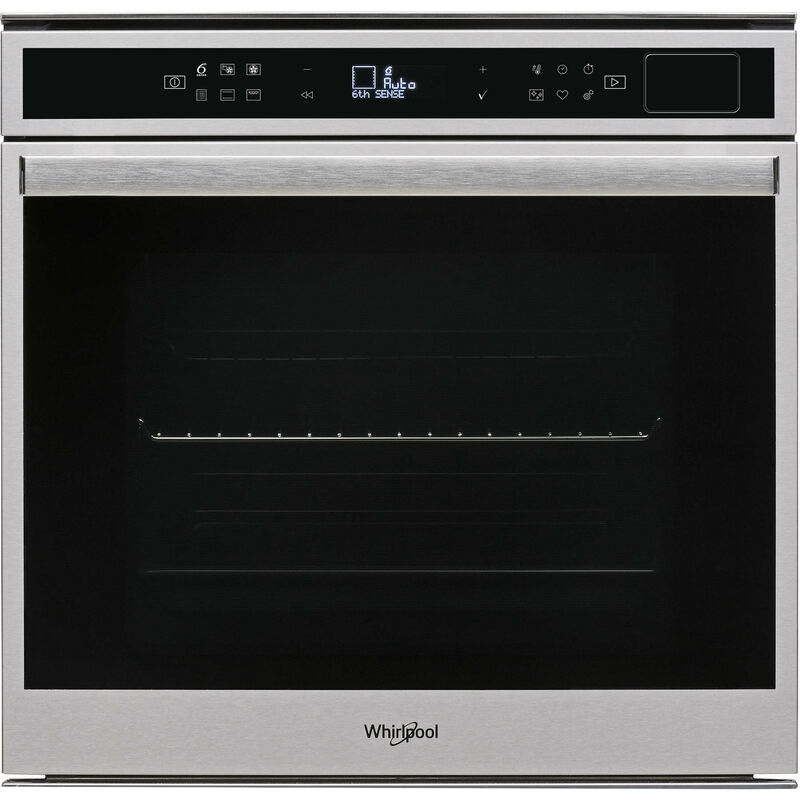 foto del prodotto whirlpool forno combinato vapore da incasso 73l 60cm a pirolisi inox w6os44ps1p